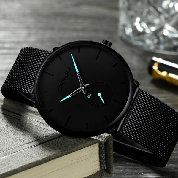 CRRJU Ultra Thin Quartz Watch 2150