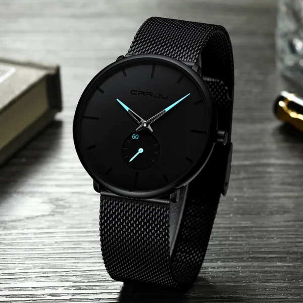 CRRJU Ultra Thin Quartz Watch 2150