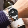 Men Stainless Steel Quartz Watch 6003