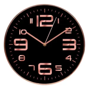 Rose Gold Nordic Wall Clock 30cm