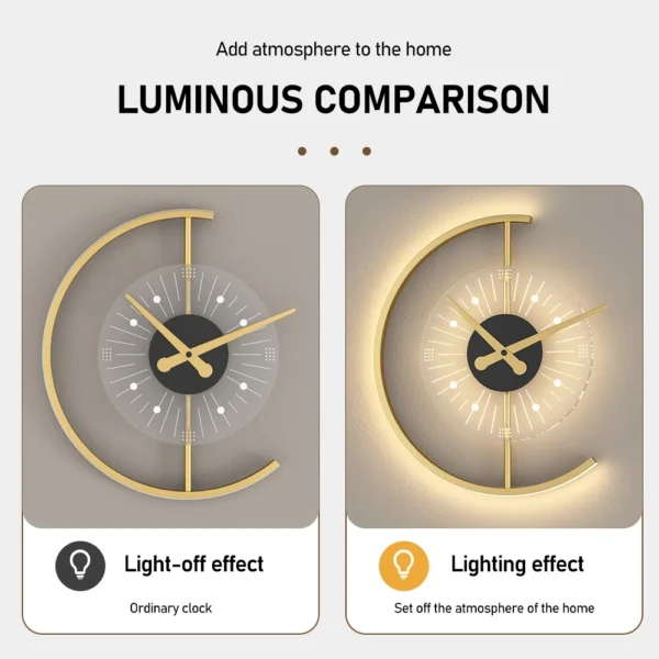 my-11134207-820l5-mhr9u1pwlj413c.webp Modern LED Clock Wall Light 42W