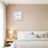 Japan Quartz Silver Wall Clock