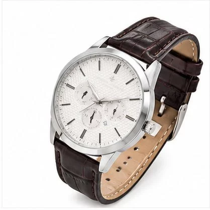 Classic Men Quartz Leather Watch TSL115