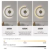 my-11134207-820lc-mhr9u1pp6n7m2a.webp Modern LED Clock Wall Light 42W