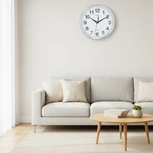my-11134207-820ld-mgavd4e8bzf25c.webp Japan Quartz Silver Wall Clock