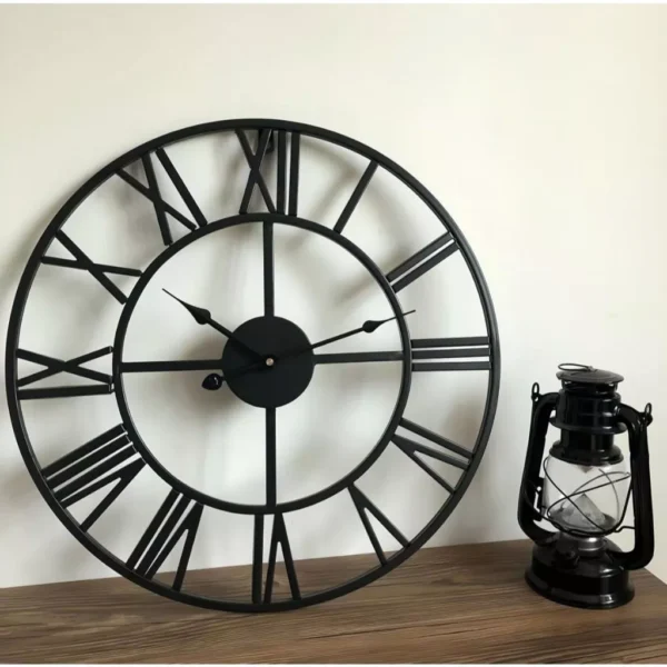 my-11134207-820lf-mir49qe0pi4i7a.webp Metal Roman Wall Clock 40cm 50cm 60cm