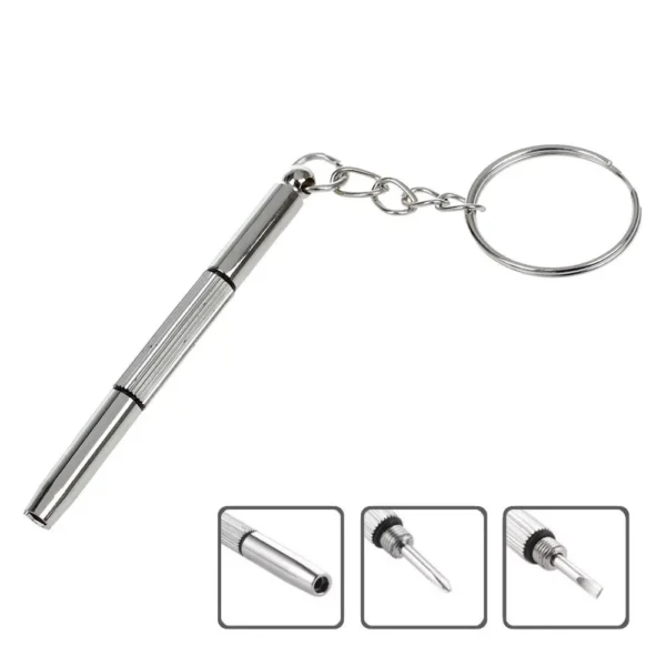 3 in 1 Mini Precision Screwdriver Repair Tool For Watch Glasses