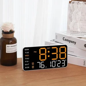 sg-11134201-7rdvl-lxhhceaapwme28.webp YANN LED Digital Wall Clock L21.5cm W2.7cm H11cm