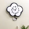 Cloud Sheep Swing Wall Clock