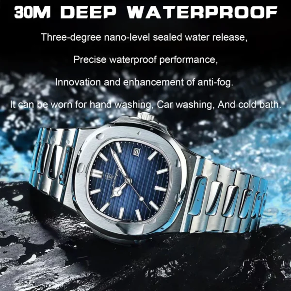 sg-11134201-7reow-m2qhipyzqw7d80.webp POEDAGAR Steel Sport Quartz Watch