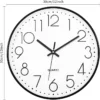 Classic Japan Quartz Silent Wall Clock W30cm H30cm