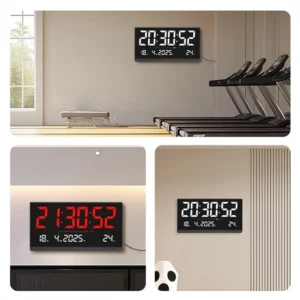 sg-11134201-823p9-moos6fsy35e64c.webp LED Digital Wall Alarm Clock L48cm W2.5cm H25cm